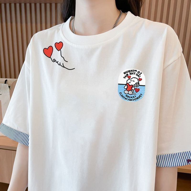 着回し力抜群 好感度UP 海外トレンド カジュアル 全3色 半袖 Tシャツ <F-11668>