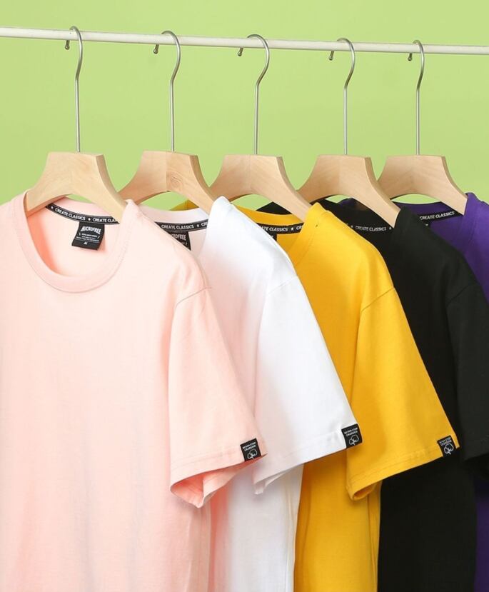 男女兼用 シンプル 着心地良い ゆったり Tシャツ F-13212