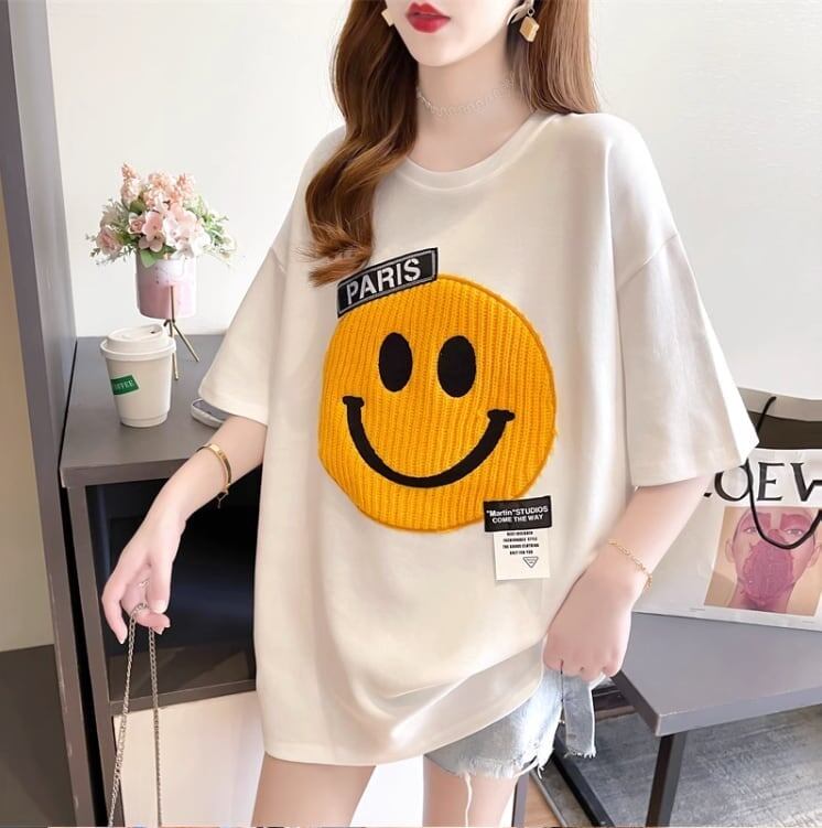 個性的なデザイン オシャレ度満点 カットソー<F-3373>