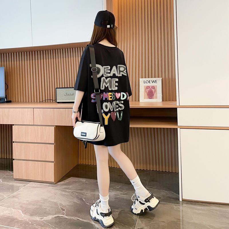 新商品 ファッション 個性派 プリント全3色 半袖Tシャツ カットソー <F-8604>