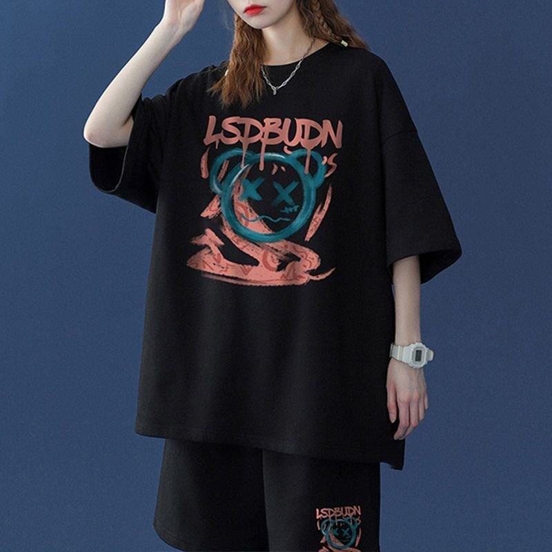 早い者勝ち 半袖Tシャツⅹパンツセット全4色