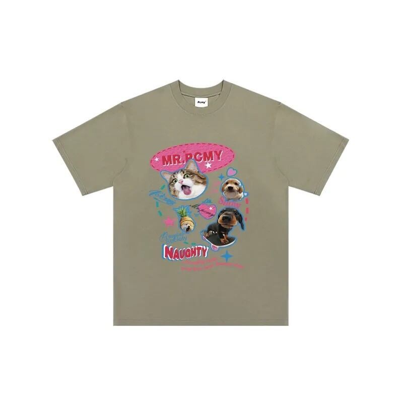 美人度アップ 海外トレンド 定番シンプル 好感度UP カジュアル 全3色 半袖 Tシャツ <F-11284>