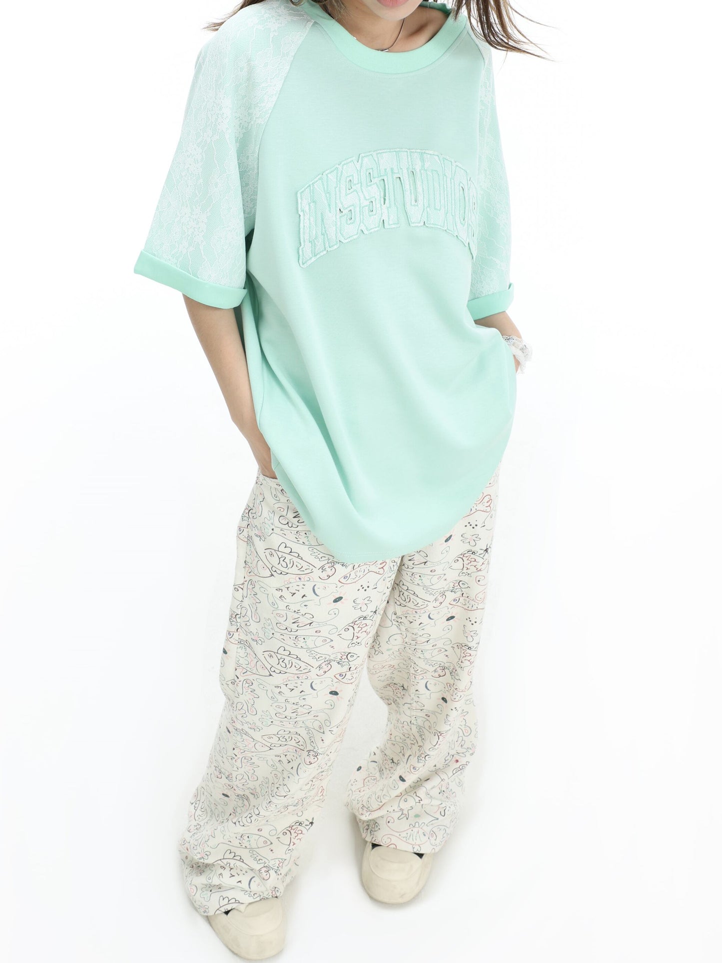 定番シンプル 好感度UP 海外トレンド カジュアル 全3色 半袖 Tシャツ <F-11542>
