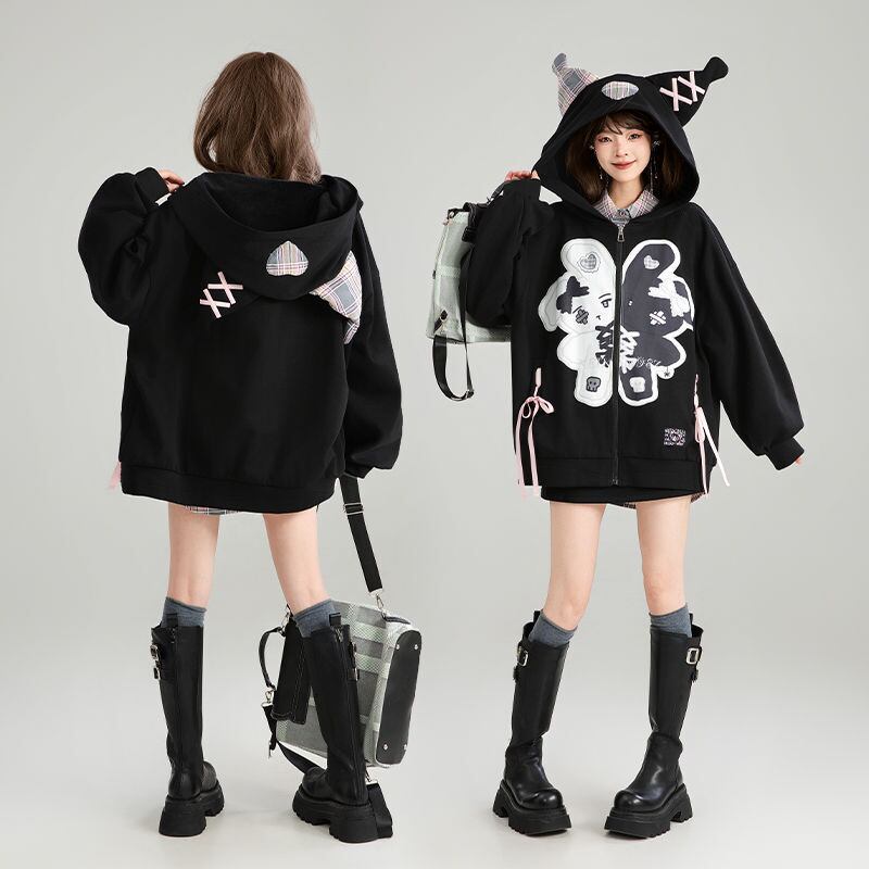 デザイン カジュアル 着心地良い ぬいぐるみなし ジャケットF-10271