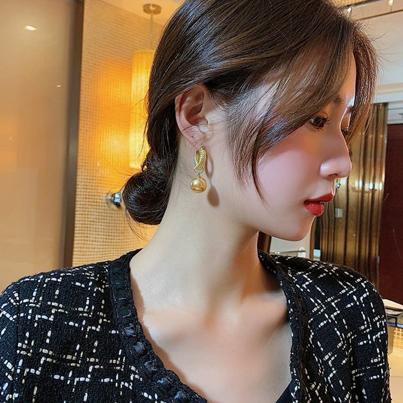 女性力を高める 美感いっぱい エレガント イアリング アクセサリー<isf-3145>