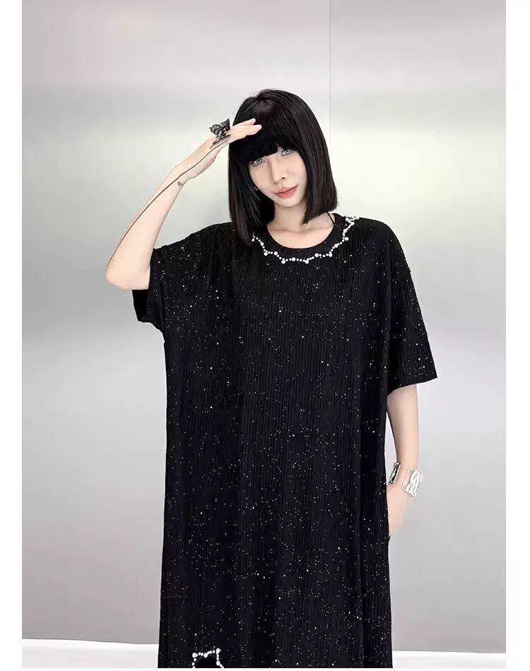 定番シンプル 大人可愛い 美人度アップ カジュアル エレガント ワンピースisf-11070
