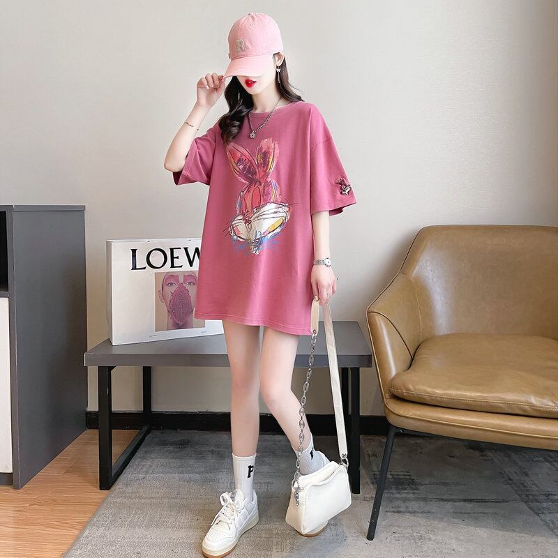 超人気 着心地抜群 オシャレ度満点 プリント全4色 Tシャツ カットソー<F-8636>
