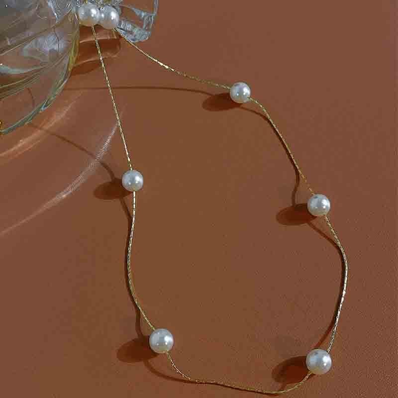 デザイン感 チャーミング 綺麗め ネックレス アクセサリー<isf-3127>