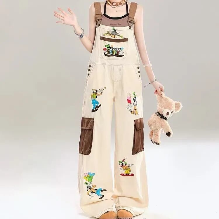 キュート オシャレ 都市ファッショ デザイン 切り替え ジョガーパンツ <F-11387>