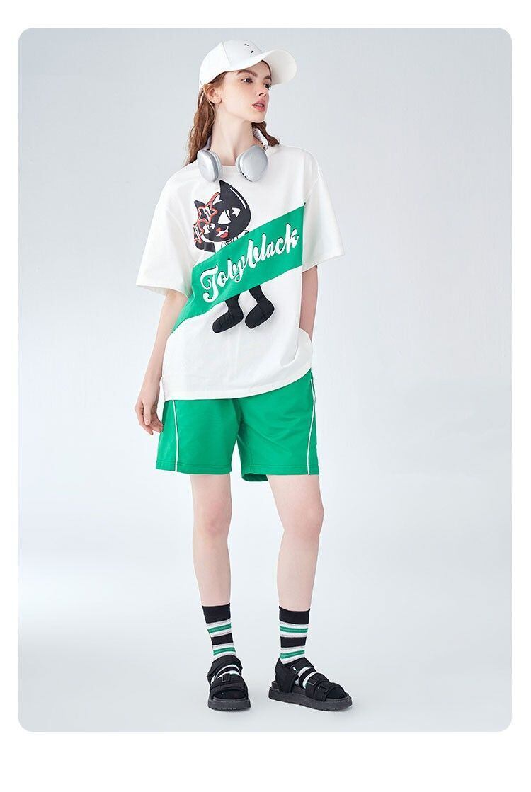 絶対欲しい 絶対流行 今季マストバイ 早い者勝ち カジュアル 2色選択 Tシャツ<F-11658>