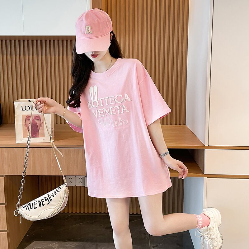絶対欲しい 早い者勝ち 絶対流行 カジュアル 2色選択 Tシャツ<F-11707>