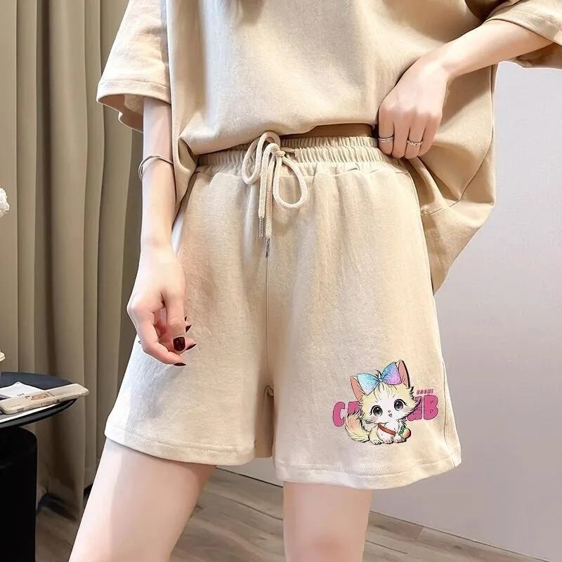 絶対欲しい カジュアル 夏に嬉しい機能付き 半袖Tシャツⅹパンツセット全4色<F-11268>