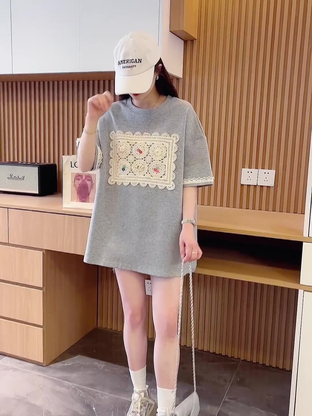 好感度UP 絶対流行 売れ筋 早い者勝ち カジュアル Tシャツ<F-11348>