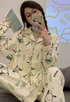 今季マストバイ   大人可愛い 上質 パジャマ<F-6167>