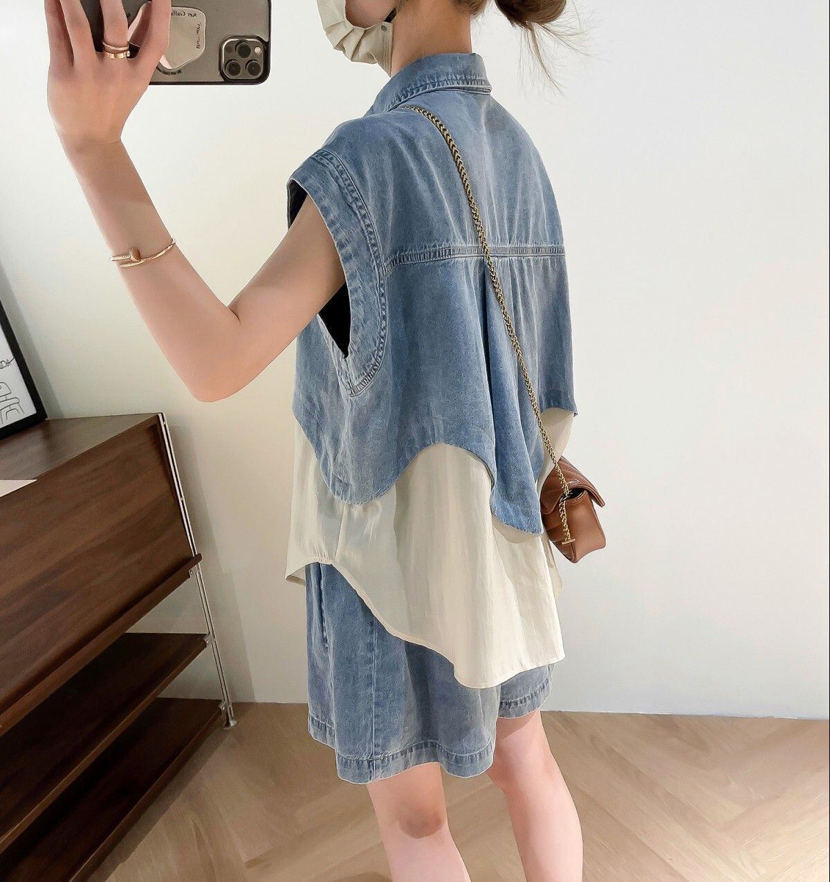 今季マストバイ 上品 ファッション 半袖Ｔシャツⅹパンツセット <F-6575>