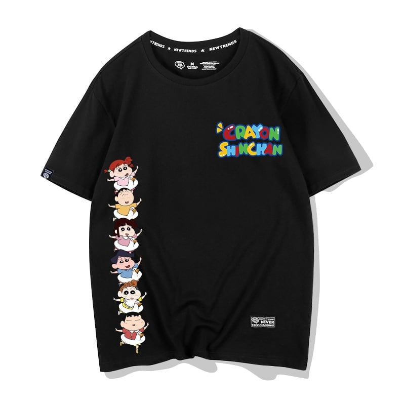 超人気商品 プリントロゴ ユニセックス ゆったり半袖 全6色Tシャツ<F-4897>