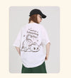 おすすめ 感満々 柔らかくて優しい印象 タイルアップ プリント 4色選択 半袖Tシャツ＜F-9317＞
