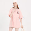 男女兼用 体型カバー シンプル 高品質 Tシャツ F-13374