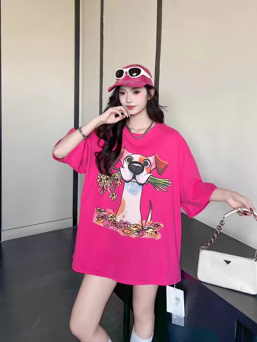 早い者勝ち プリント 大人気 半袖 Tシャツ F-13286