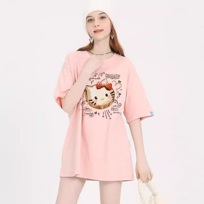 大人可愛い シンプル 大人気 半袖 Tシャツ F-13353