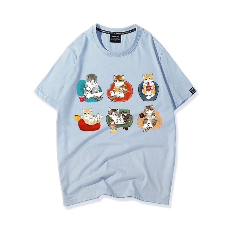 大好評 着心地良い 定番シンプル カジュアル プリント 全8色 半袖TシャツF-9314
