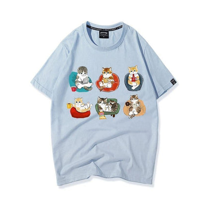 大好評 着心地良い 定番シンプル カジュアル プリント 全8色 半袖TシャツF-9314