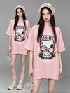 大人気アイテム プリント ゆったり Tシャツ F-13439