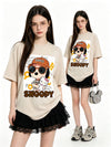 ゆったり カジュアル プリント Tシャツ F-13446