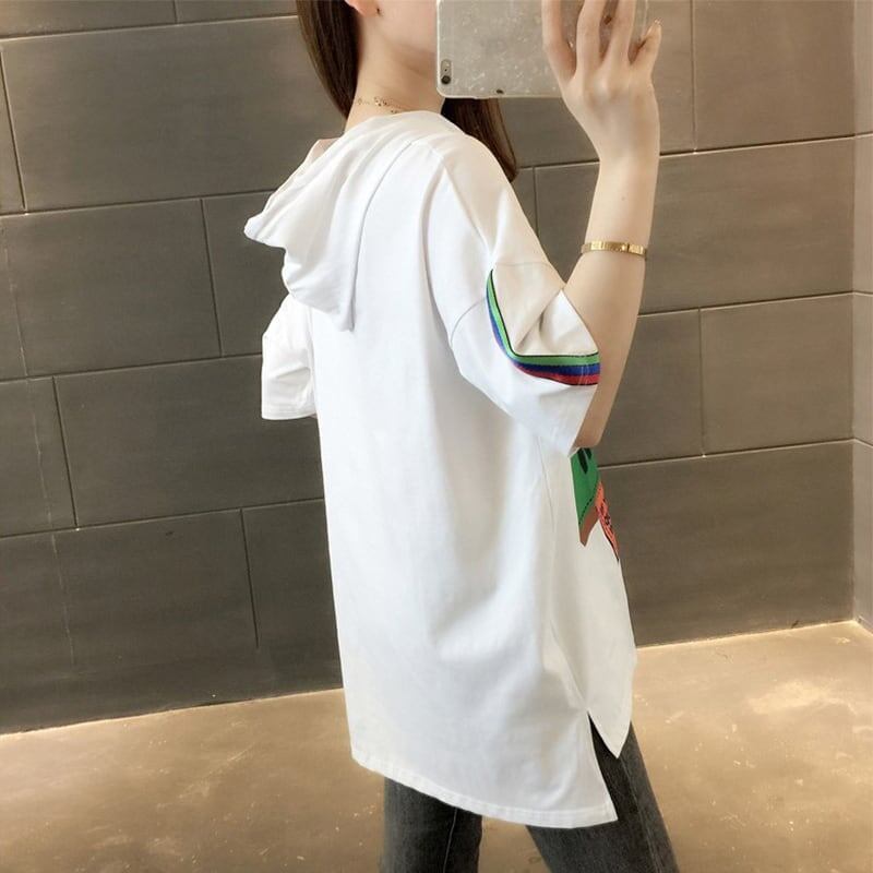 オシャレ度満点   カジュアル Tシャツ カットソー＜F-3491＞