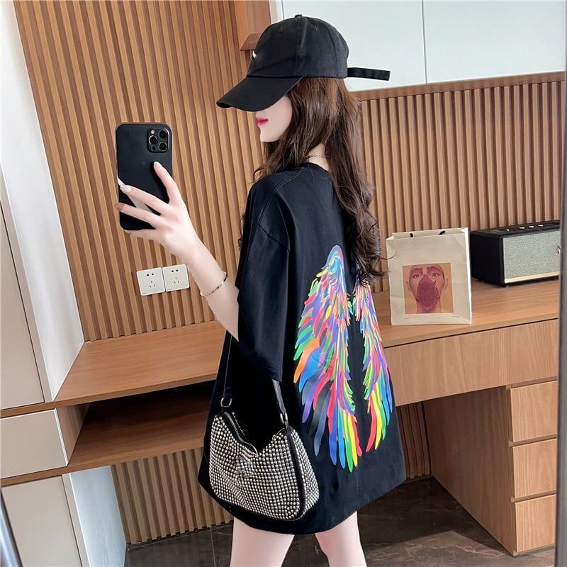 スタイリッシュ   一目惚れ Tシャツ カットソー＜F-2888＞