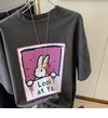 おすすめ 着心地良い ファッション感満々 プリント 半袖 Tシャツ F-9127