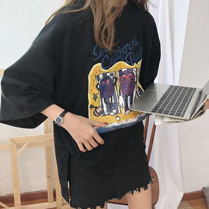 話題沸騰中   カジュアル 2色半袖Tシャツ＜F-8161＞