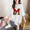 話題沸騰中 カジュアル 真夏も快適 全4色 半袖 Tシャツ ショートパンツ セットアップ ＜F-6760＞
