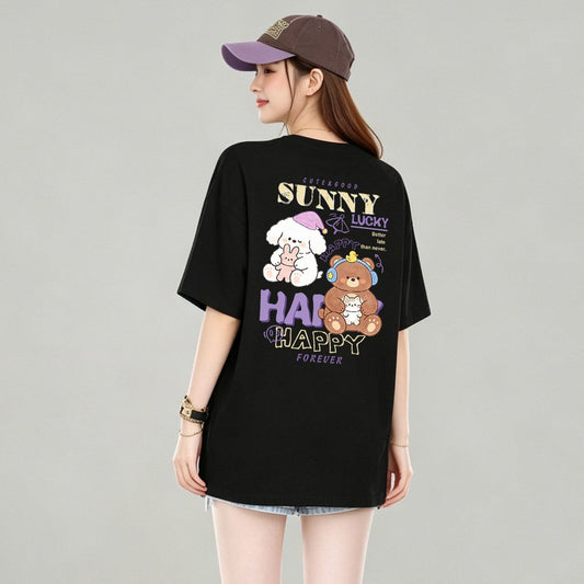 好評アイテム プリント カジュアル Tシャツ F-13456
