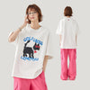 ゆったり 男女兼用 体型カバー カジュアル 半袖 Tシャツ F-50124