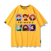 男女兼用 シンプル カジュアル 半袖 Tシャツ F-13397