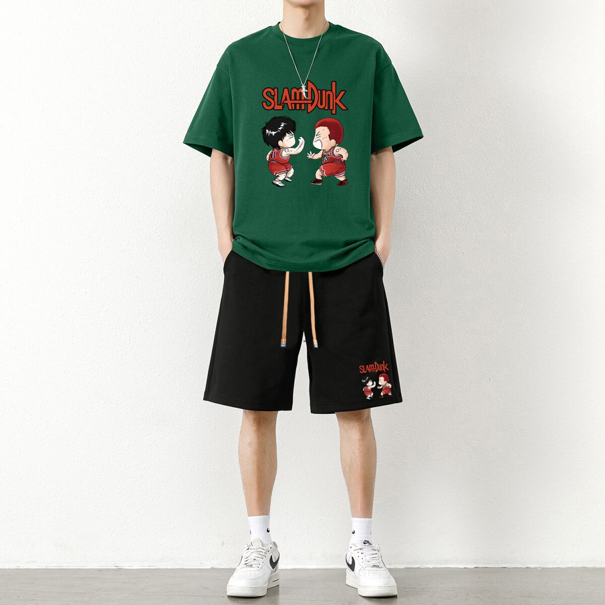 今季マストバイ ファッション男女兼用 超人気 半袖Ｔシャツⅹパンツセット全6色F-6695