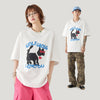 ゆったり 男女兼用 体型カバー カジュアル 半袖 Tシャツ F-50124