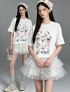 売れ筋 プリント カジュアル Tシャツ F-13458