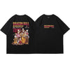 存在感抜群 カジュアル トレンドアイテム ダブルプリント 全7色 半袖TシャツF-9149