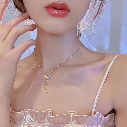 美感いっぱい 好感度満載 オシャレ度満点 ネックレス アクセサリー＜isf-3256＞