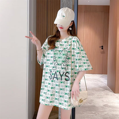 カジュアル   オシャレ度満点 Tシャツ カットソー＜F-3411＞