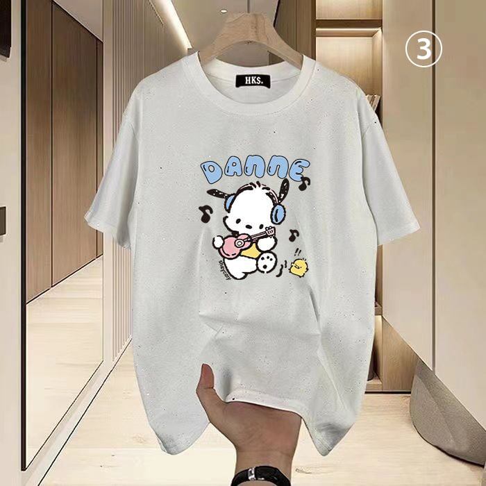 新商品 プリント カジュアル 選べるデザイン4種類 全2色 Tシャツ カットソー＜F-8585＞