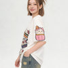 人気高い 着痩せ カジュアル 可愛い Tシャツ F-13536