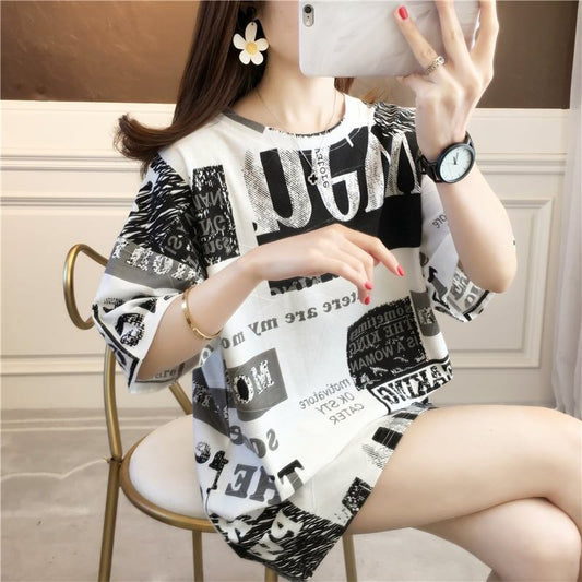 カジュアル   オシャレ度満点 Tシャツ カットソー＜F-2947＞