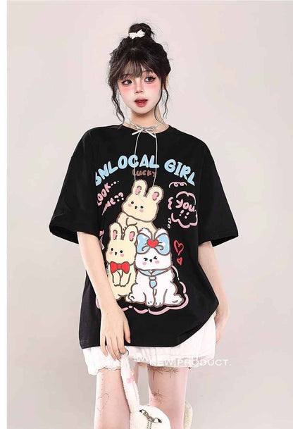 定番シンプル おしゃれ度高め 活躍する優秀アイテム プリント 3色 半袖 Tシャツ <F-10991>
