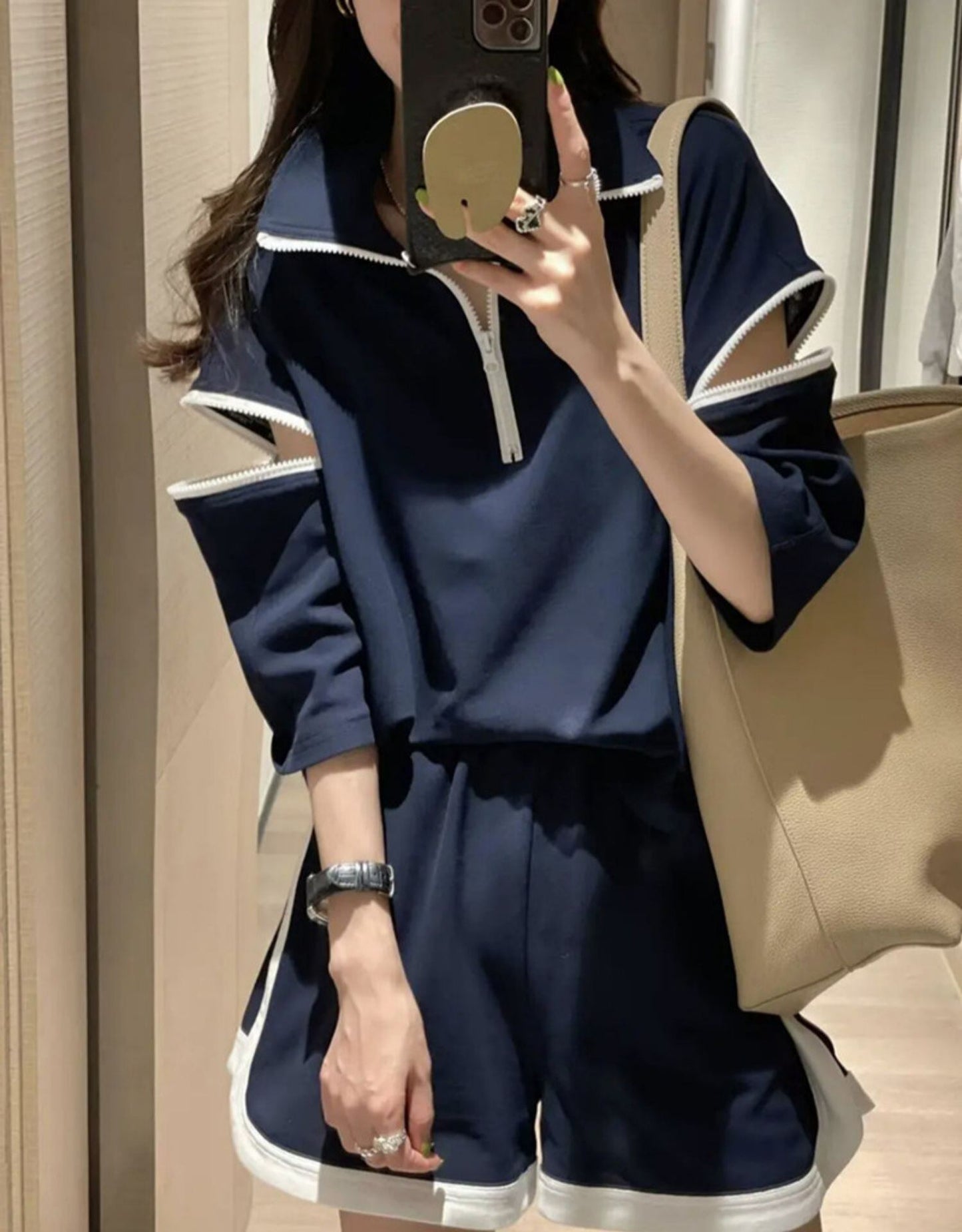 主役級 ファッション 今季マストバイ 個性派 半袖Ｔシャツⅹパンツセット<F-6533>
