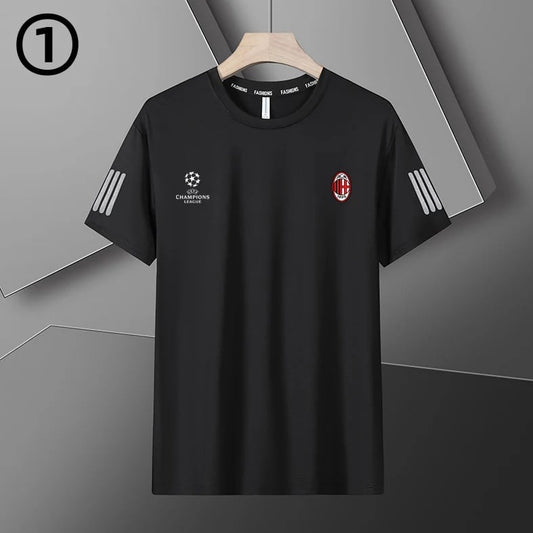 男女兼用 肌触りの良い スポーツ 半袖 Tシャツ F-7065
