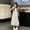 フレア ゆったり ロング ワンピース F-50118