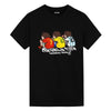 期間限定 特別デザイン カジュアル プリント 全3色 半袖 Tシャツ F-8838